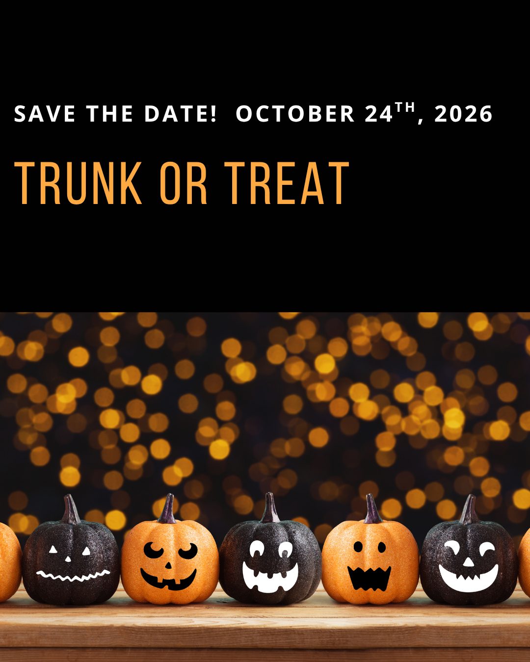 Trunk or Treat flyer